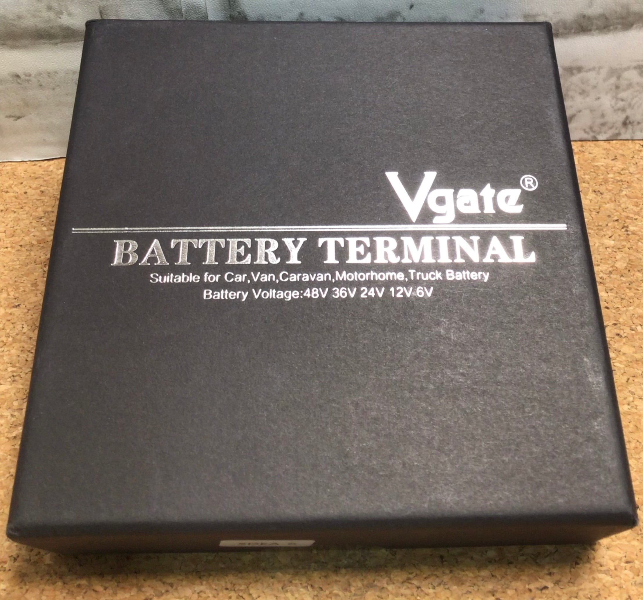 Vgate 6x1/0 Gauge AWG Lead-Acid Battery Terminals Clamp (7856417833198)